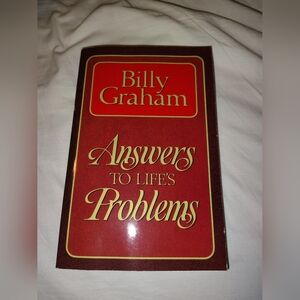 Vintage Billy Graham - Paperback - Answers to Life's Problems Book
